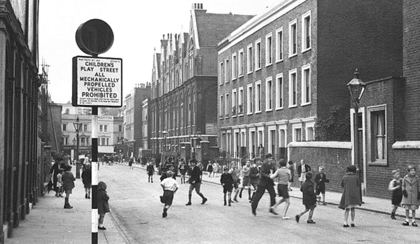 Image 7 1950s play street London Play