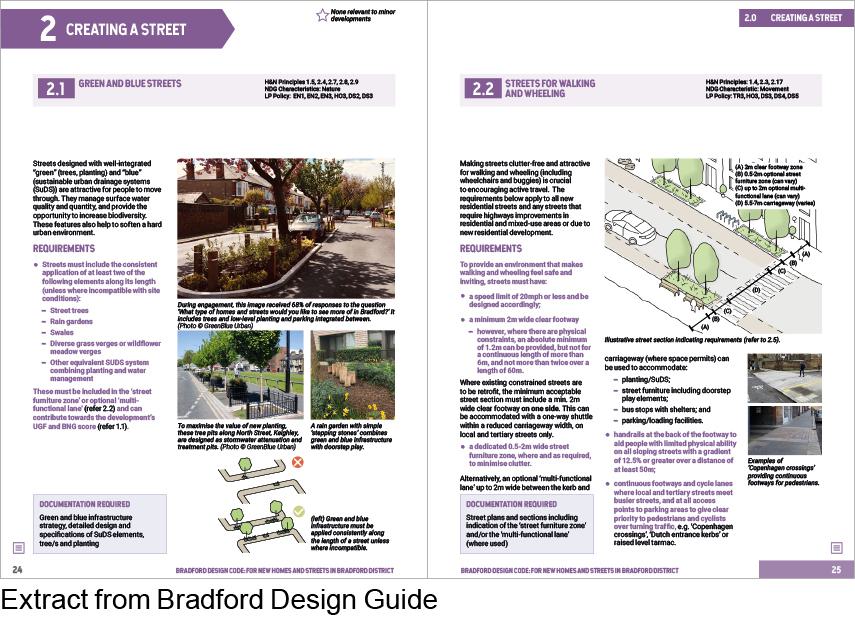 Extract from Bradford Design Guide