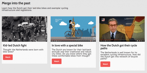 Saskias blog screenshot Videos on Dutch cycling history 1024x511