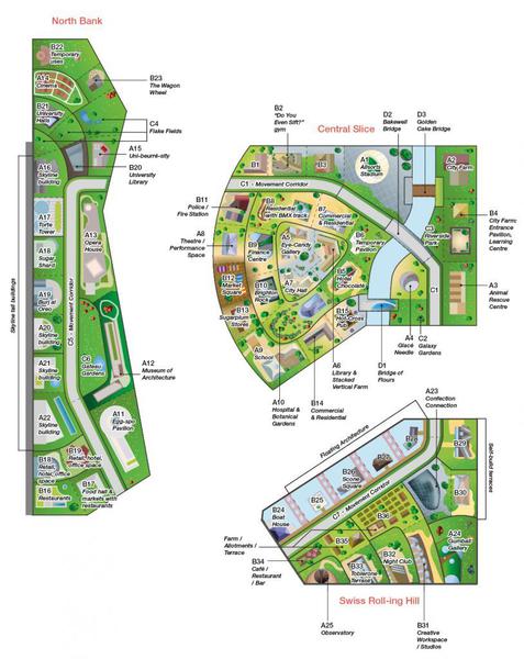 Illustrative masterplan with labels 814x1024