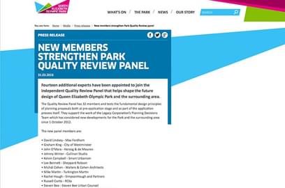 Park-quality-review-panel