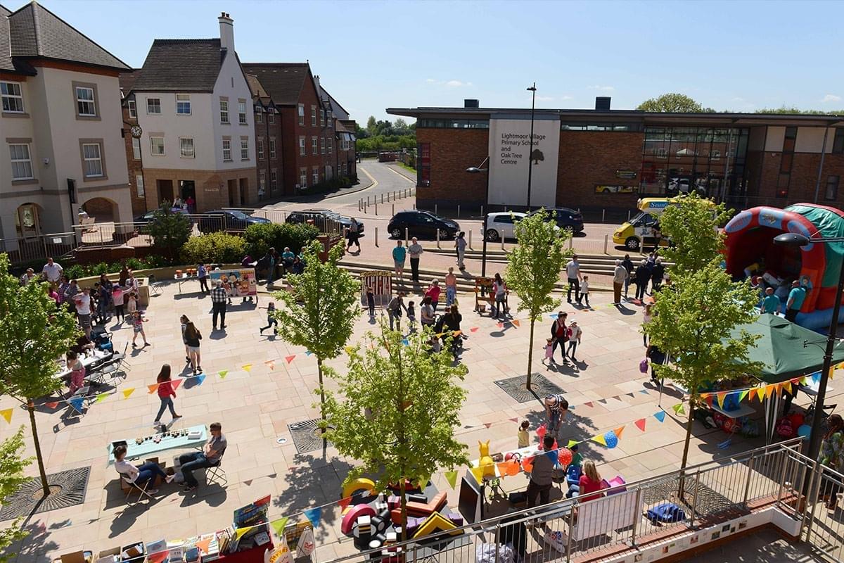 A focus for activity at Lightmoor Central Square