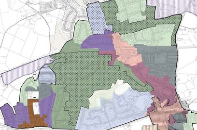 South Buckinghamshire character plan