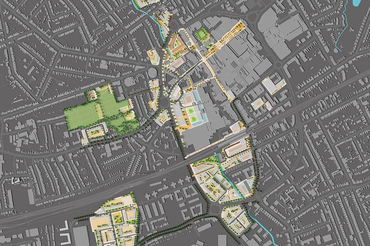 Romford Development Framework illustrative masterplan