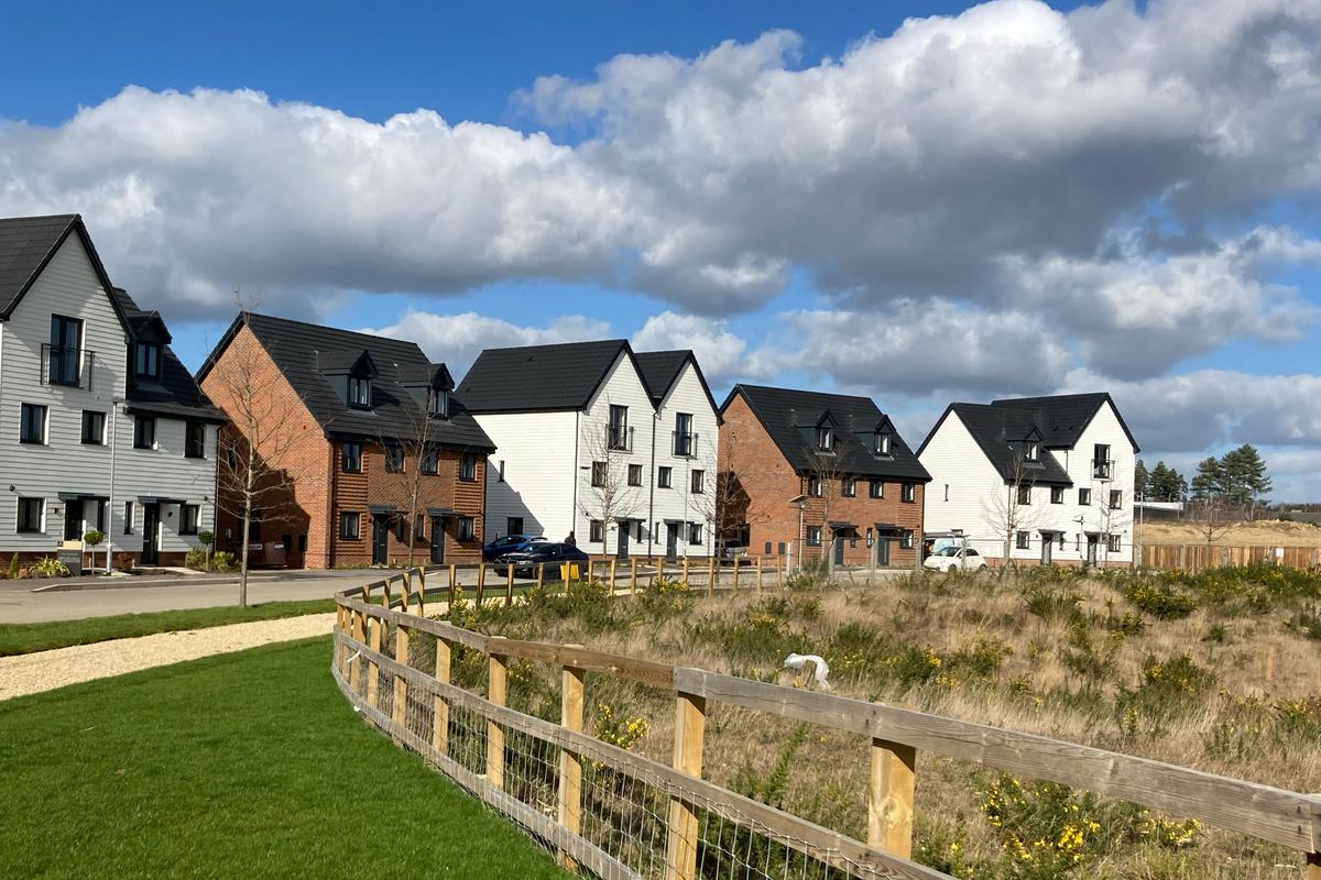 Bucklers Park, Crowthorne. Completed scheme