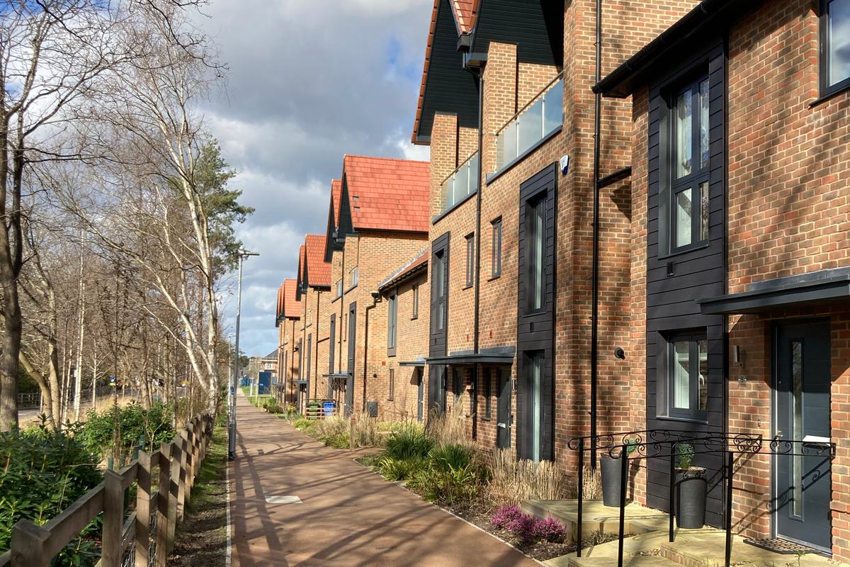 Bucklers Park, Crowthorne. Completed scheme